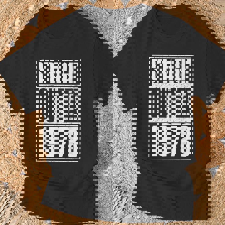 Straight Outta 1978 Womenintage 1978 Birth Of Birthday Tシャツ 高齢者への贈り物