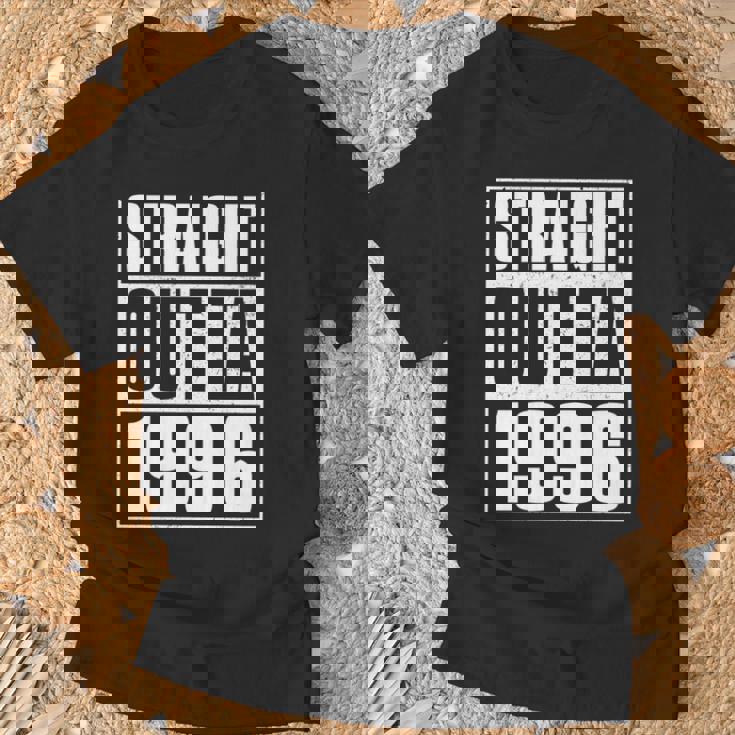 Straight Outta 1996 Womenintage 1996 Birth Of Birthday 長袖tシャツ Tシャツ 高齢者への贈り物