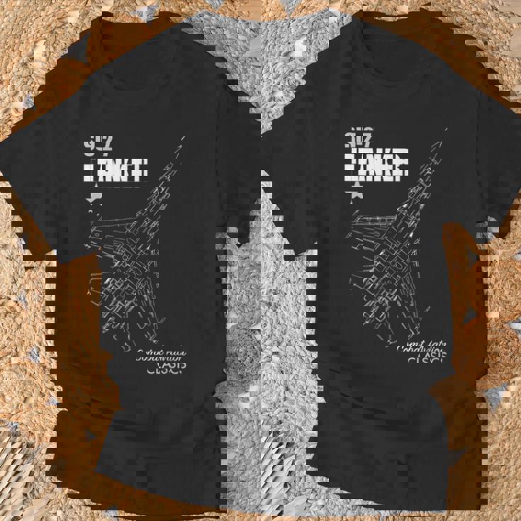 Su-27 フランカー Tシャツ 高齢者への贈り物