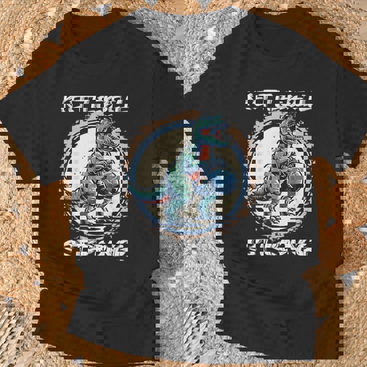 T-Rex ケトルベル ワークアウト バーピー トレーニング ケトルベル Tシャツ 高齢者への贈り物