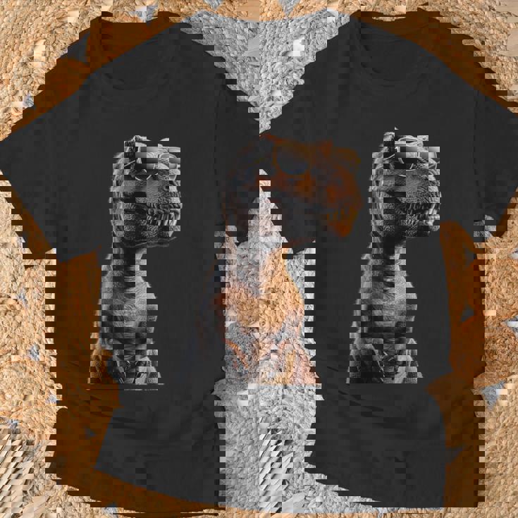 T-レックス ティラノサウルス・レックス 恐竜 恐竜大好き ディノ Tシャツ 高齢者への贈り物