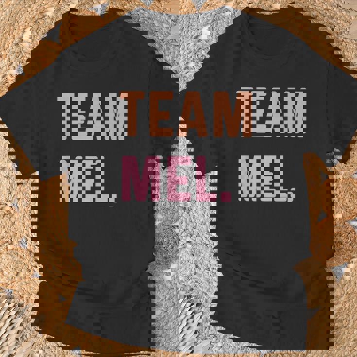 Team Mel 名前 Tシャツ 高齢者への贈り物