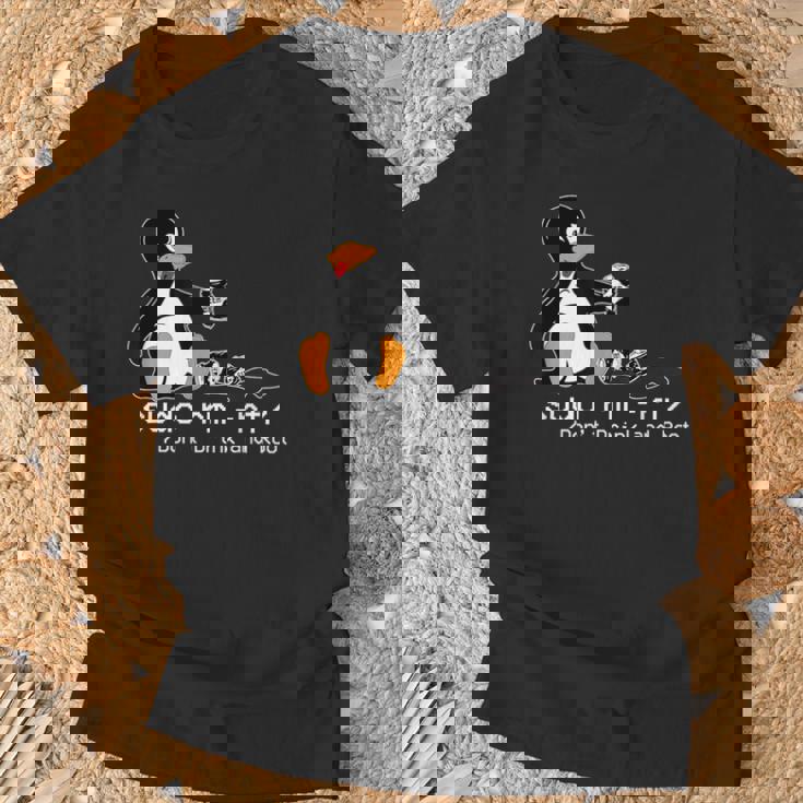 Tux Linux Penguinudo Rm Rf コンピューターフリークハッカー Tシャツ 高齢者への贈り物