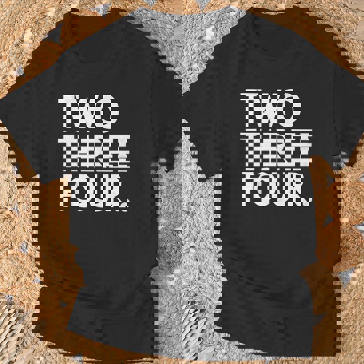 Two Three Four 市外局番 234 アクロン オハイオ州 米国 Tシャツ 高齢者への贈り物