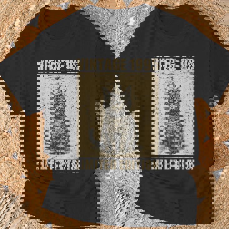 Vintage Cat 1995 30歳の誕生日 限定版 Tシャツ 高齢者への贈り物