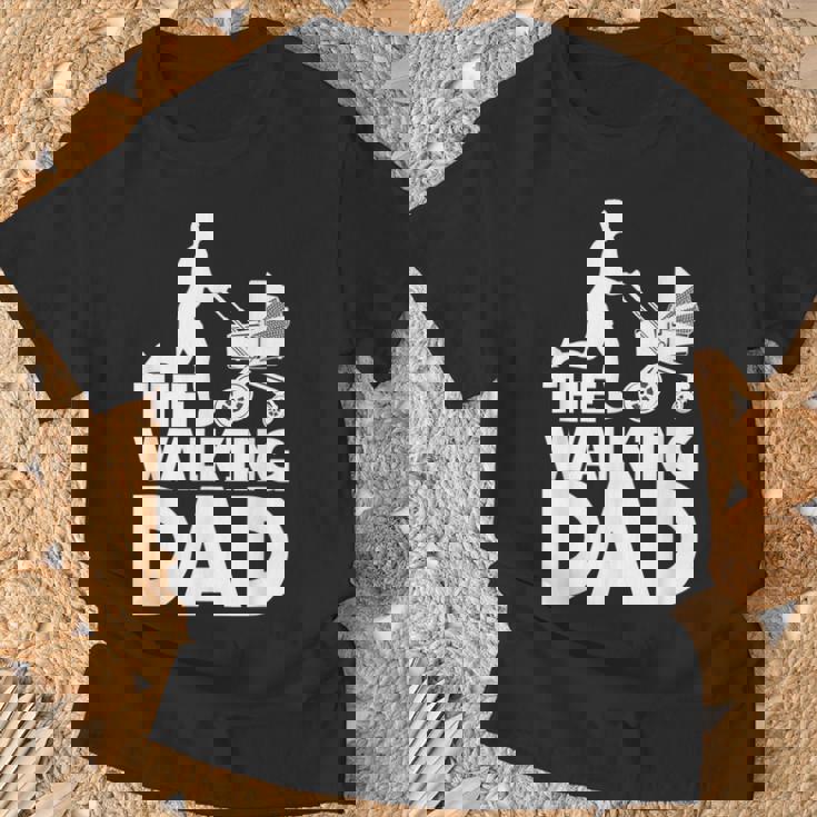 The Walking Dad Happy Father's Day Dadhortleeve Graphic Tシャツ 高齢者への贈り物