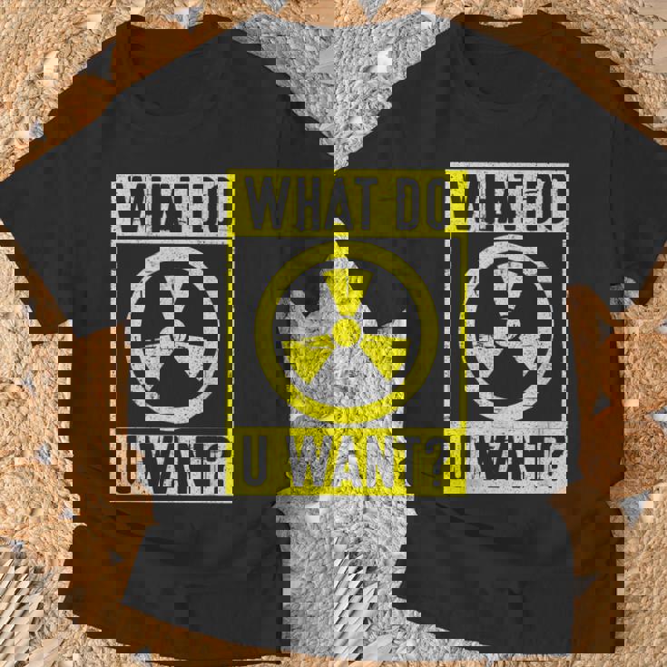 What Do U Want 原子力エンジニア Tシャツ 高齢者への贈り物