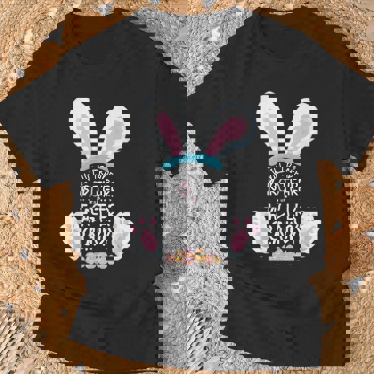 Will Trade Brother For Easter キャンディシャツ バニー 面白いイースター Tシャツ 高齢者への贈り物