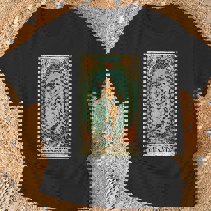 The World タロットカードtシャツ、The World タロットカードtシャツ、 Tシャツ 高齢者への贈り物