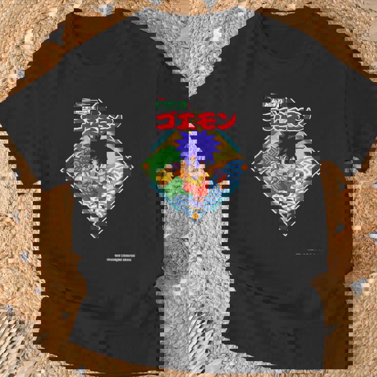 「がんばれゴエモン」ゴエモン（其ノ伍） 長袖tシャツ Tシャツ 高齢者への贈り物