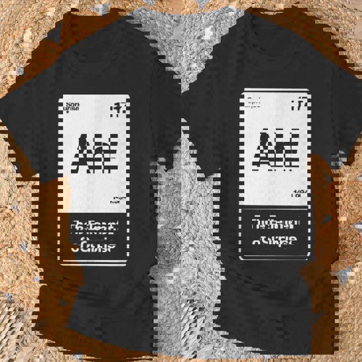 ああ驚きの要素 Tシャツ 高齢者への贈り物