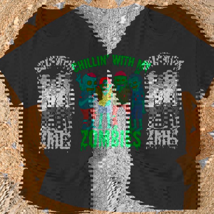 まったりもゾンビハロウィーン少年キッズギフトゾンビ Tシャツ 高齢者への贈り物