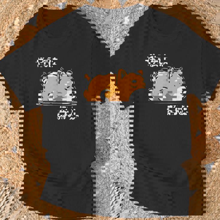 やる気はあるんすよ 犬 柴犬 ジョーク かわいい 動物ギャグ好き おもしろ ネタ Tシャツ 高齢者への贈り物