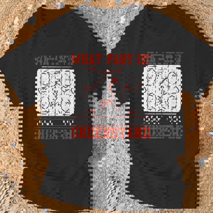 アイスホッケー タクティカルコーチ 面白いギフト アイスホッケー Tシャツ 高齢者への贈り物