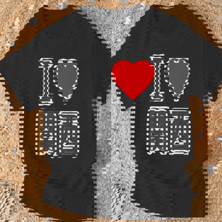 アイラブ・関西（I Love ハート）Big 大きな文字【47都道府県】Jimo-T ジモティ お土産 面白 Tシャツ 高齢者への贈り物