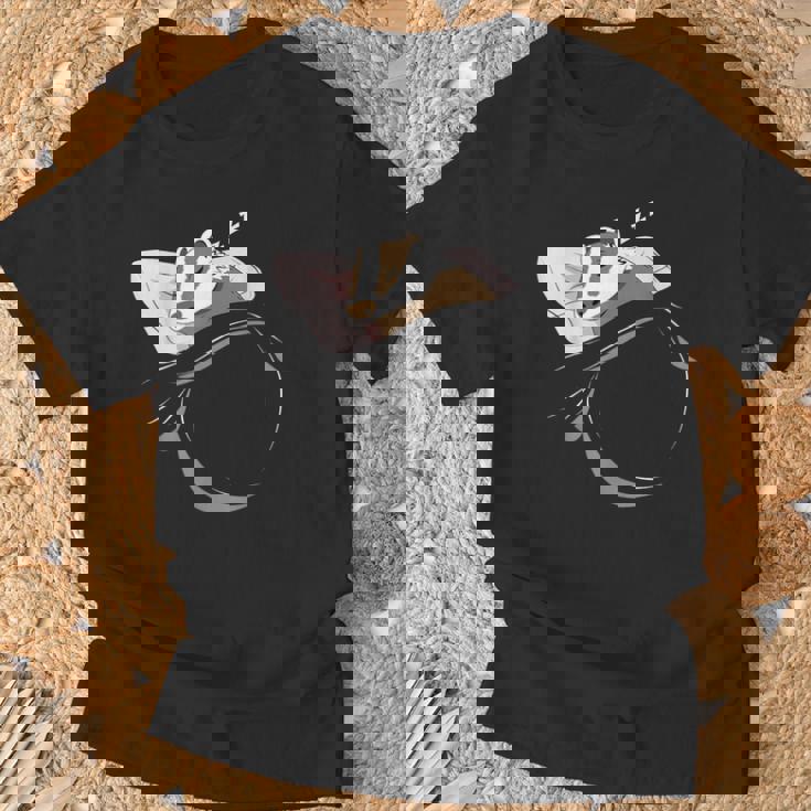 アナグマ 寝る動物 パジャマ お昼寝pj ギフト アナグマ Tシャツ 高齢者への贈り物