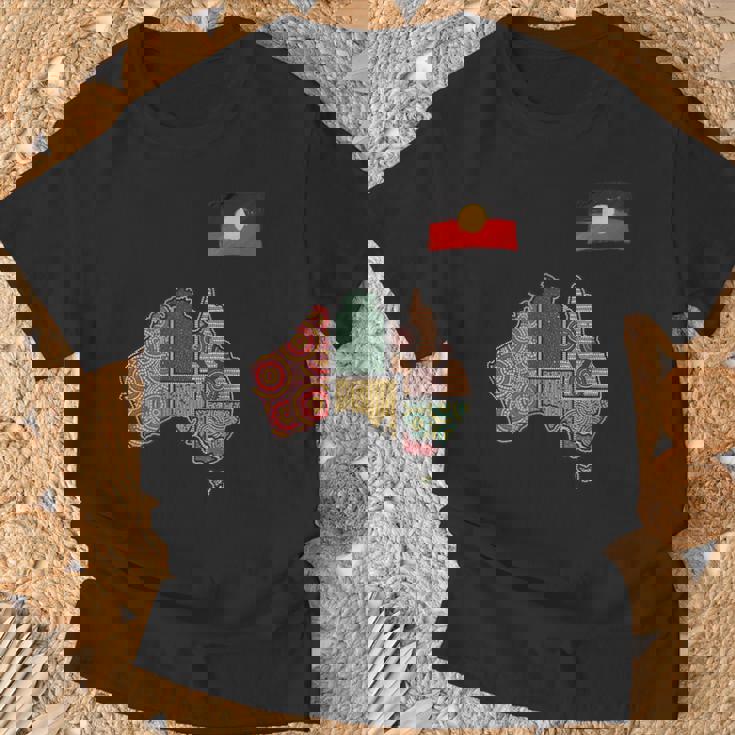 アボリジニ・アート・オーストラリア Tシャツ 高齢者への贈り物