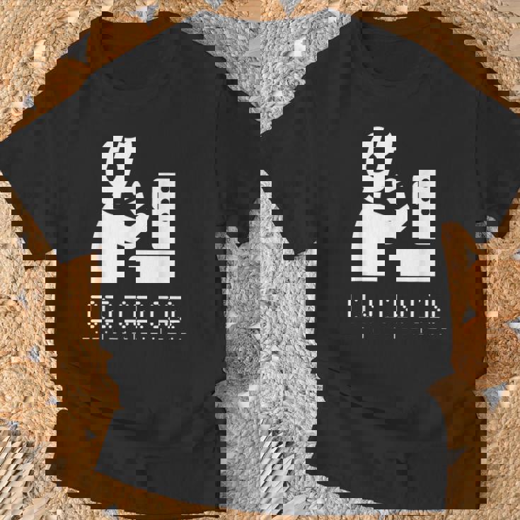 アマチュアハムvhfラジオ、Cq-「メイキングコンタクト」、モールス信号 Tシャツ 高齢者への贈り物