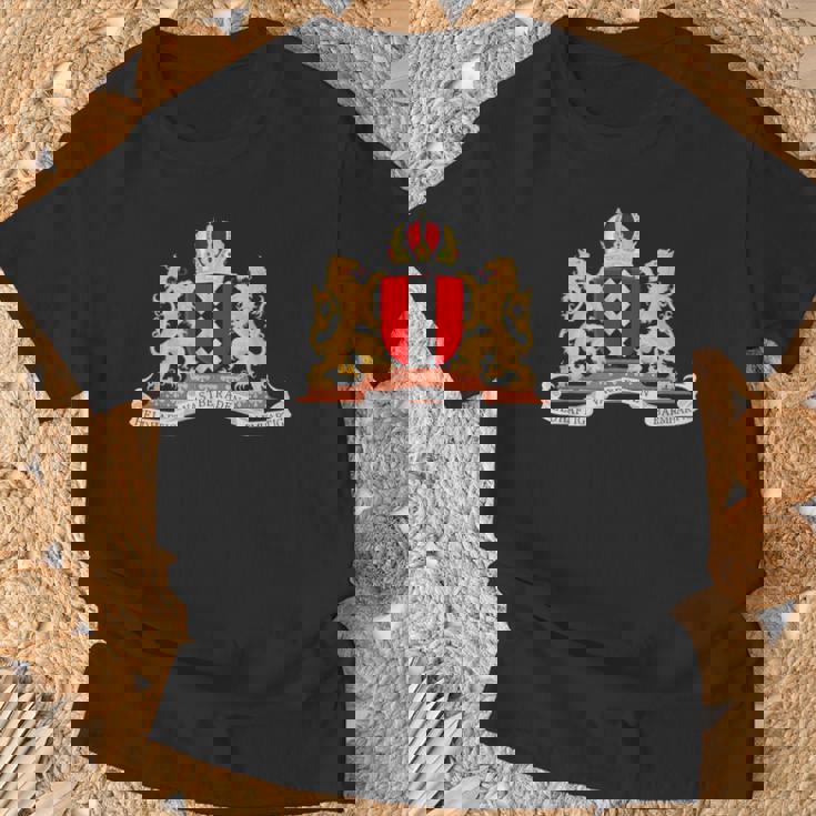 アムステルダム 紋章tシャツ ホリデーターベルギフト Tシャツ 高齢者への贈り物