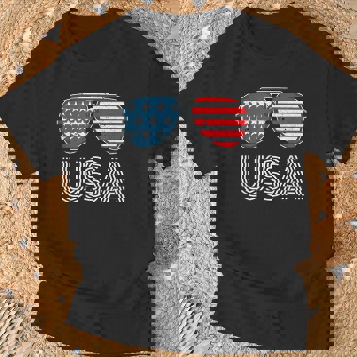 アメリカ Usa 面白いtシャツ 国旗 おもしろ メンズ 面白い 服 オリジナル おもしろグッズ ビンテージ 夏 Tシャツ 高齢者への贈り物