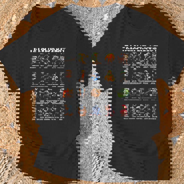 イタリアンブレインロット2面 Tシャツ 高齢者への贈り物