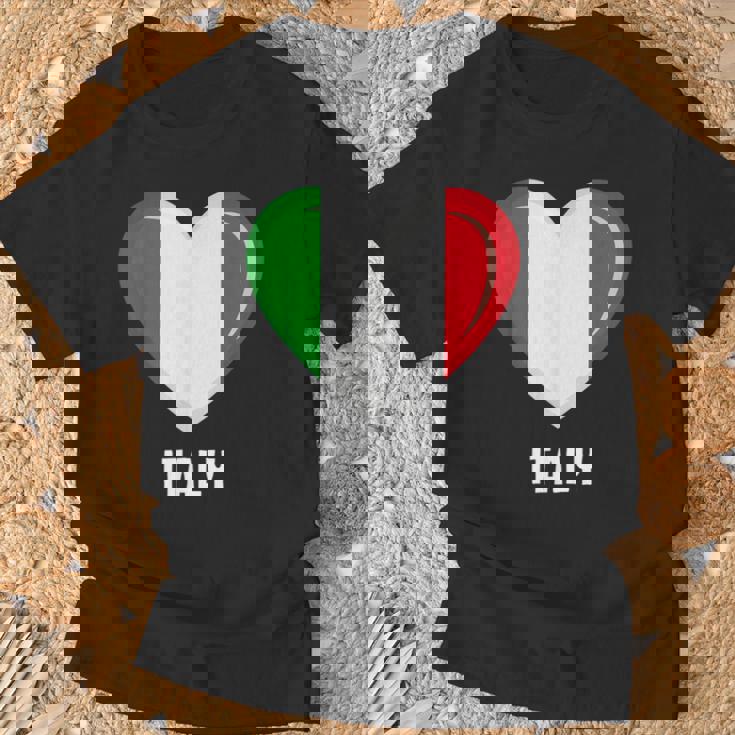 イタリア国旗シャツ Tシャツ 高齢者への贈り物