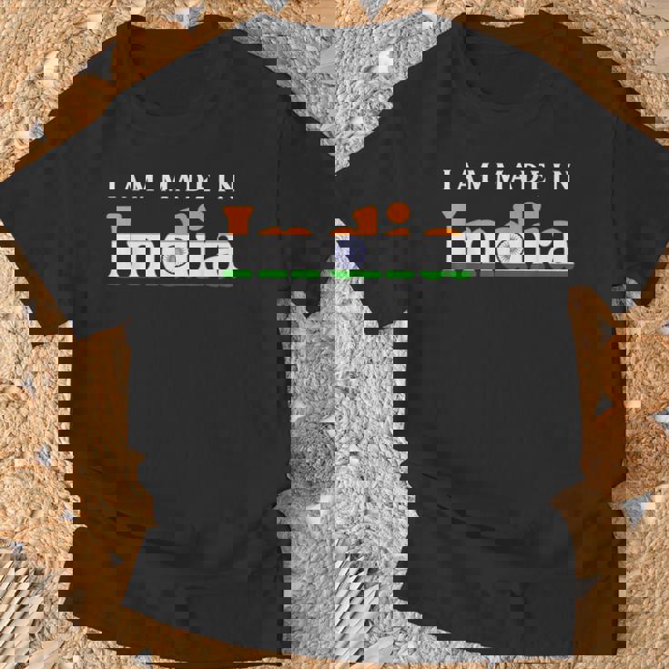 インド 私は メイド・イン・インディア です。 Tシャツ 高齢者への贈り物