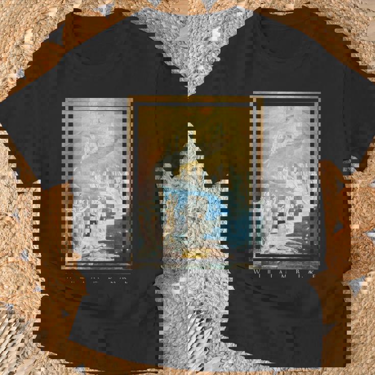 ウィリアム・ブレイク ジェイコブの梯子 芸術 象徴主義 神秘主義 魔法 William Blake Jacob Tシャツ 高齢者への贈り物