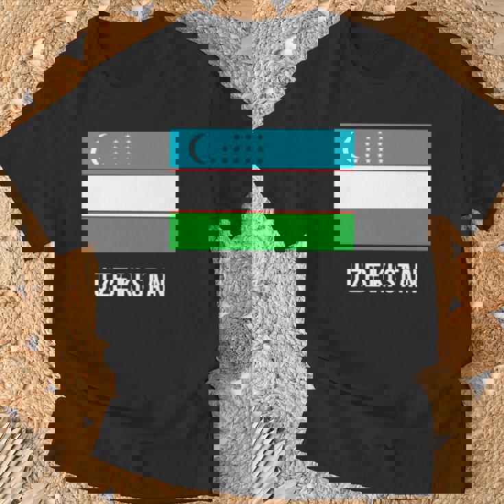 ウズベキスタン ウズベキスタン国旗 長袖tシャツ Tシャツ 高齢者への贈り物