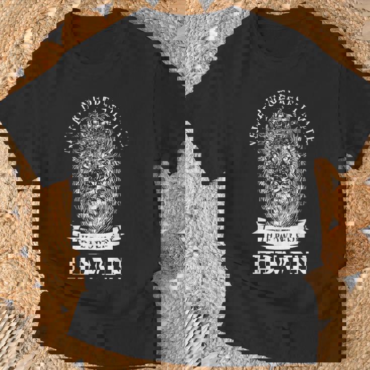 エドウィン ギフト名 ライオン Tシャツ 高齢者への贈り物