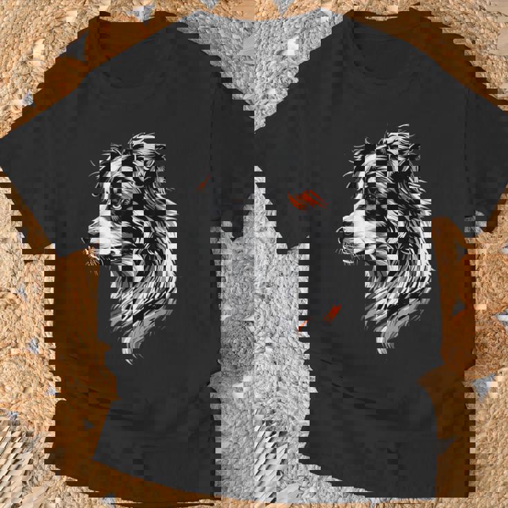 オーストラリアン・シェパード・ドッグ愛好家はオージー・シェパードを愛する Tシャツ 高齢者への贈り物