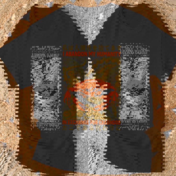 カニと引き換えに人間性を捨てる Tシャツ 高齢者への贈り物