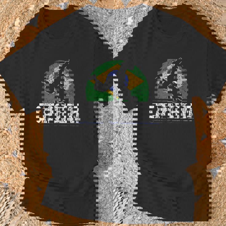 カポエイラ トレーニング ブラジル人 武道 趣味 カポエイラ Tシャツ 高齢者への贈り物