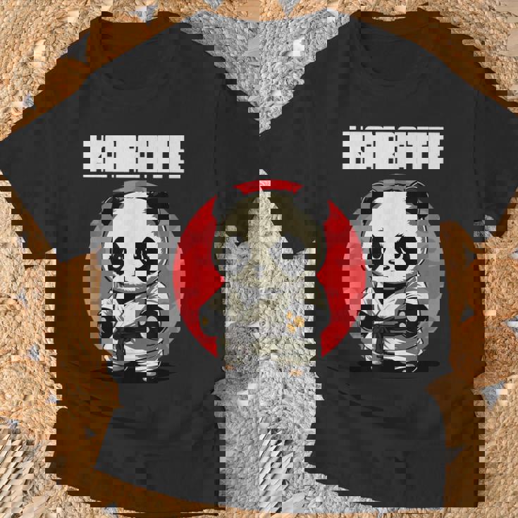 カラテカと空手パンダ Tシャツ 高齢者への贈り物