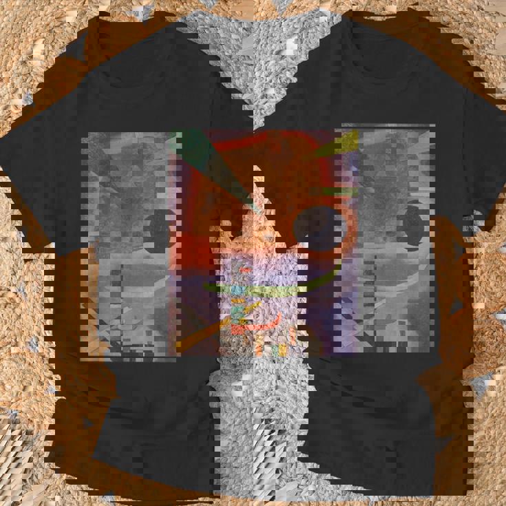 カンディンスキーによる3つの要素 Tシャツ 高齢者への贈り物