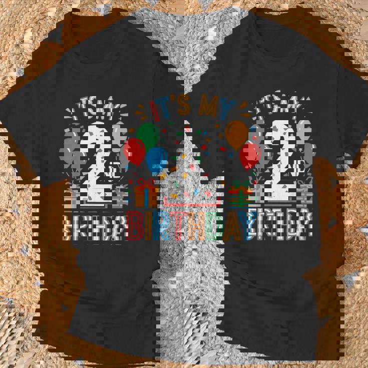 キッズ キッズ 2 歳の誕生日シャツ 男の子 幼児 2 人 2 歳の誕生日 Tシャツ 高齢者への贈り物