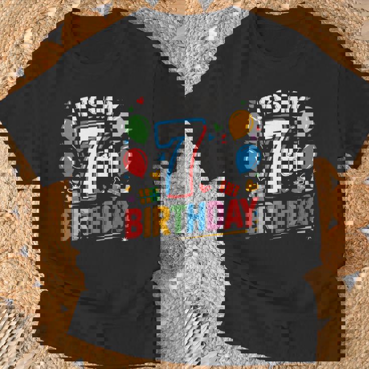 キッズ 7歳の誕生日シャツ男の子キッズ幼児7歳の誕生日男の子 Tシャツ 高齢者への贈り物