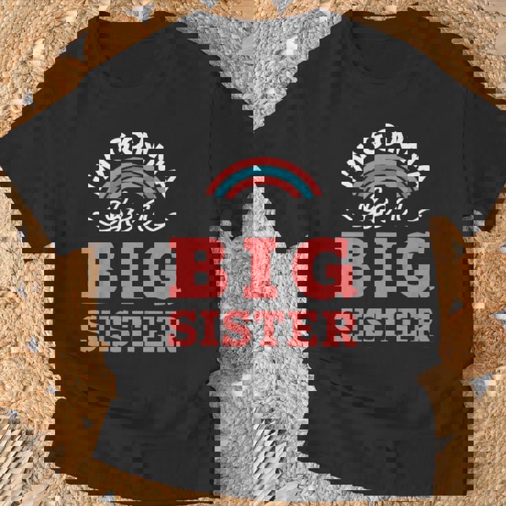 キッズ 幼児用シャツ Im Gonna Be A Bigister Tシャツ 高齢者への贈り物