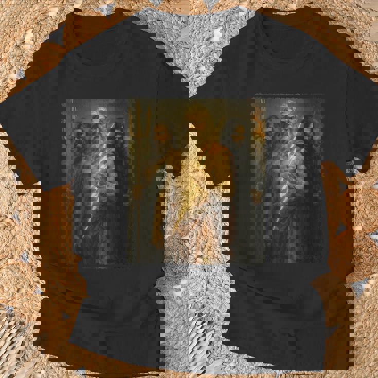 ギリシャ神 ゼウス・ポセイドン・ハデス ギリシャ神話 Tシャツ 高齢者への贈り物