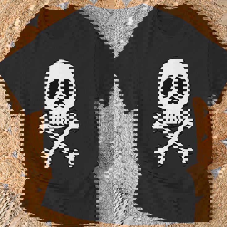 クラシック 宇宙 海賊 パンク スカル キャプテン ハロウィン 長袖tシャツ Tシャツ 高齢者への贈り物