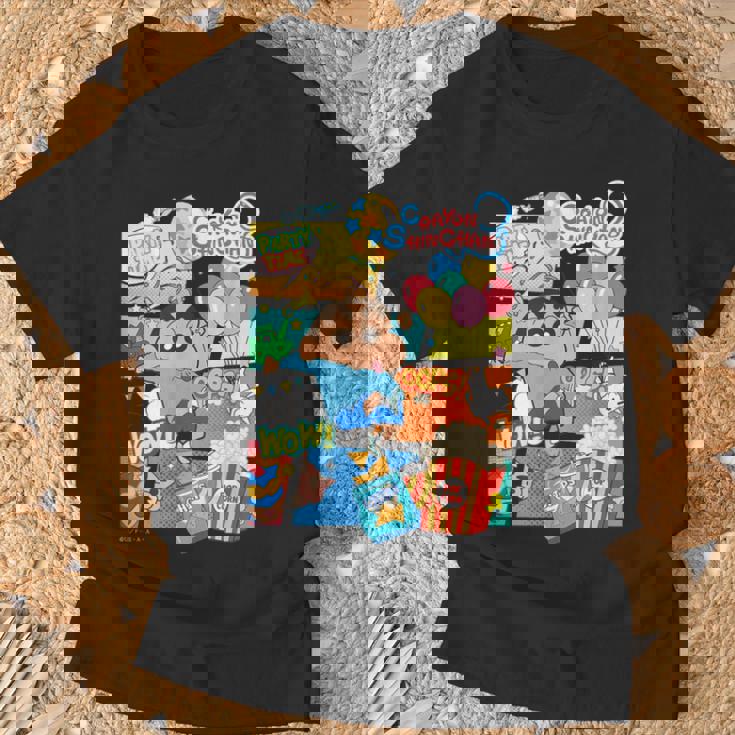 クレヨンしんちゃん アメコミ風のしんちゃん パーティタイム Tシャツ 高齢者への贈り物