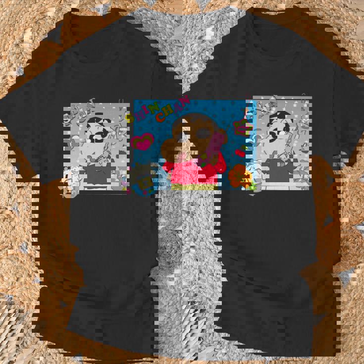 クレヨンしんちゃん 平成ごっこ しんちゃん 長袖tシャツ Tシャツ 高齢者への贈り物