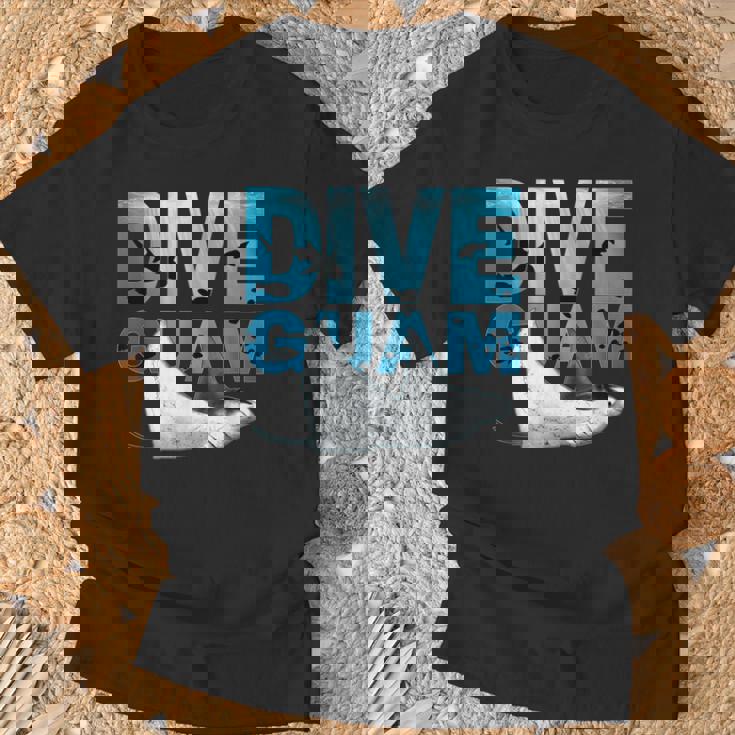 グアムマンタでのダイビング Tシャツ 高齢者への贈り物