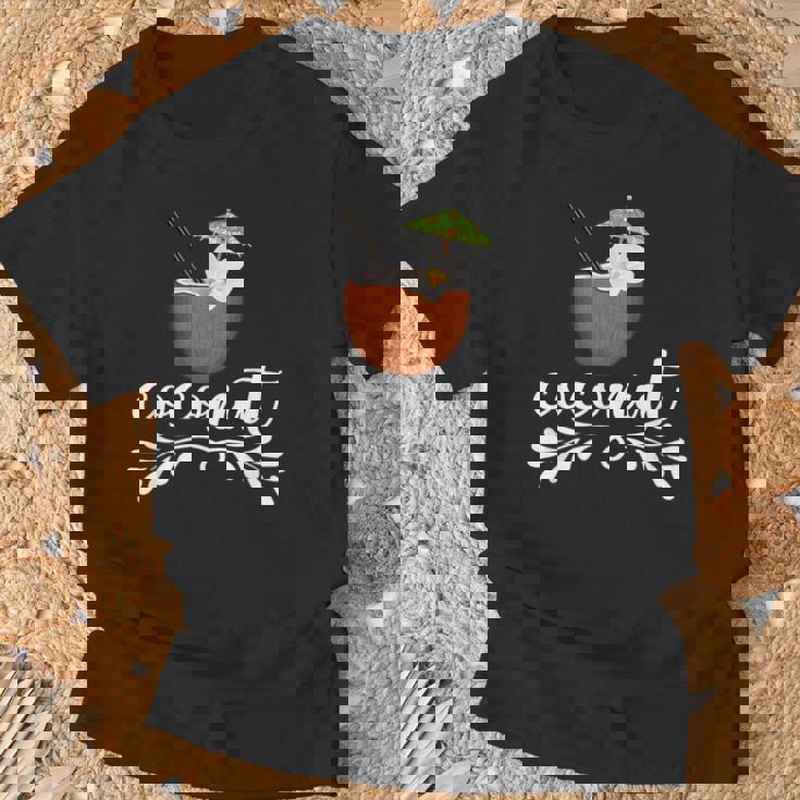 ココナッツ サマーフルーツ おもしろココナッツ Tシャツ 高齢者への贈り物