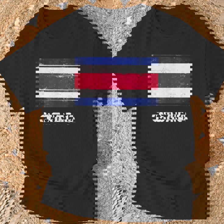 コスタリカ国旗tシャツ Tシャツ 高齢者への贈り物