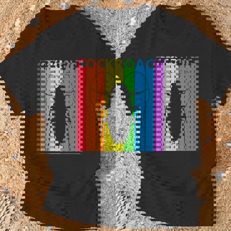 ゴキブリ目 レインボー ゴキブリ目 野生動物 Tシャツ 高齢者への贈り物