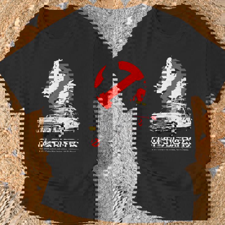 ゴーストバスターズ ハロウィン デザイン Ecto 1 Tシャツ 高齢者への贈り物