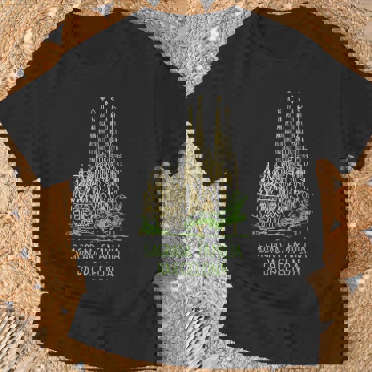 サグラダ・ファミリア バルセロナ Tシャツ 高齢者への贈り物