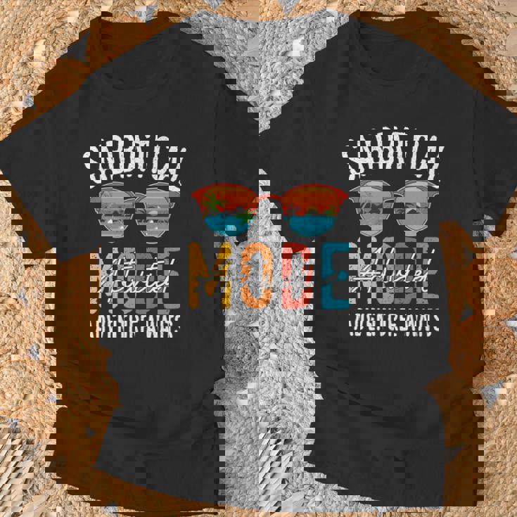 サバティカルモード 有効 ギャップ 年間 休暇 サバティカル 長袖tシャツ Tシャツ 高齢者への贈り物