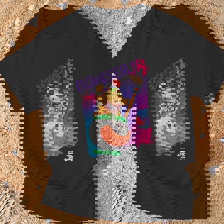 ザ・スーパーマリオギャラクシー・ムービー Bowser Jr Takes Over 長袖tシャツ Tシャツ 高齢者への贈り物